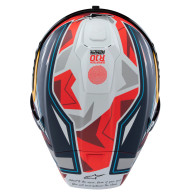 Motorradhelm SUPERTECH R10 Limited Edition PEDRO ACOSTA, ALPINESTARS (blue/red/white matt) 2025