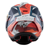 Kask motocyklowy SUPERTECH R10 Limited Edition PEDRO ACOSTA, ALPINESTARS (blue/red/white matt) 2025