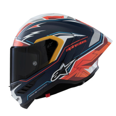 Motoros bukósisak SUPERTECH R10 Limited Edition PEDRO ACOSTA, ALPINESTARS (blue/red/white matt) 2025