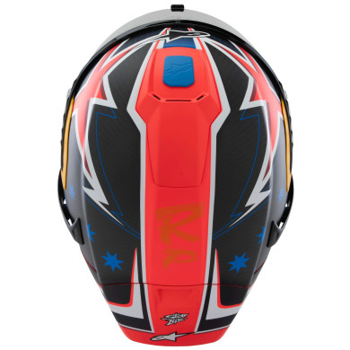 SUPERTECH R10 Motorradhelm Limited Edition Jack Miller – Carbon matt/rot/blau/gelb/weiß – ALPINESTARS 2025