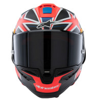 helmet SUPERTECH R10 limited edition JACK MILLER, ALPINESTARS (carbon matt/red/blue/yellow/white) 2025