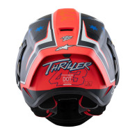SUPERTECH R10 Motorcycle Helmet Limited Edition Jack Miller – carbon matt/red/blue/yellow/white – ALPINESTARS 2025