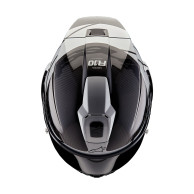 Integralhelm Alpinestars S-R10 Carbon Element (Silber/Schwarz) - FIM
