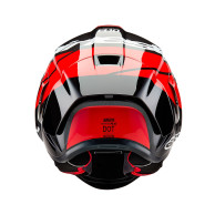 motoros sisak SUPERTECH R10 ELEMENT, ALPINESTARS (carbon/red fluo/white) 2026