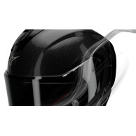 motoros sisak SUPERTECH R10 SOLID, ALPINESTARS (gloss carbon/matt carbon) 2026