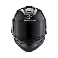 Motorradhelm SUPERTECH R10 SOLID, ALPINESTARS (gloss carbon/matt carbon) 2026