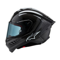 motoros sisak SUPERTECH R10 SOLID, ALPINESTARS (gloss carbon/matt carbon) 2026