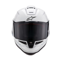 ALPINESTARS Supertech R10 Solid biely mat carbon ECE 22.06