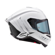 ALPINESTARS Supertech R10 Solid bílý matný uhlíkový ECE 22.06