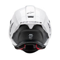 ALPINESTARS Supertech R10 Solid biely mat carbon ECE 22.06