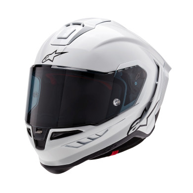 ALPINESTARS Supertech R10 Solid white matt carbon ECE 22.06