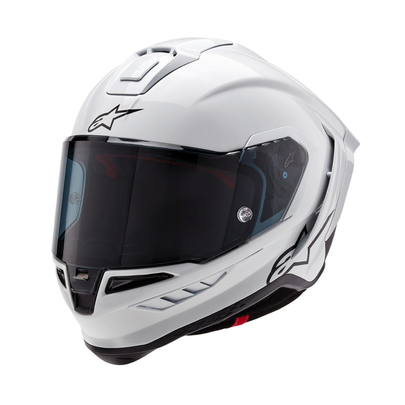 ALPINESTARS Supertech R10 Solid white matt carbon ECE 22.06