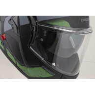 Cassida MultiFlip Korp Green flip-up helmet, sun visor, Pinlock, ECE 22.06