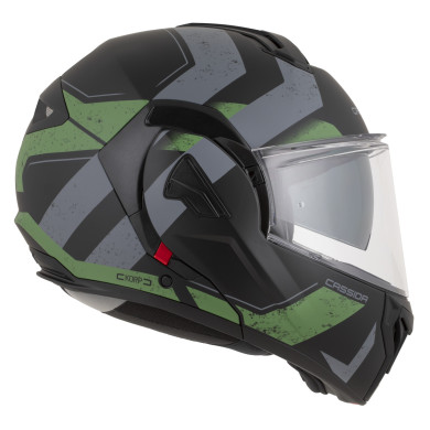 Cassida MultiFlip Korp Green Klapphelm, Sonnenblende, Pinlock, ECE 22.06