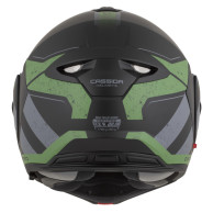 Cassida MultiFlip Korp Green flip-up helmet, sun visor, Pinlock, ECE 22.06