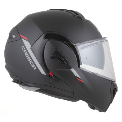 Cassida MultiFlip Solid Klapphelm, Sonnenblende, Pinlock, ECE 22.06