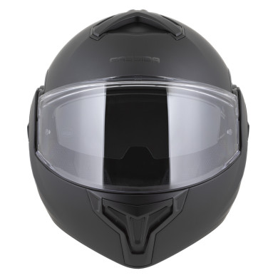 Cassida MultiFlip BlackOut Klapphelm, Sonnenblende, Pinlock, ECE 22.06