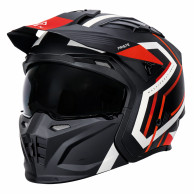 HORNMultiX motorcycle helmet – removable chin guard, visor, ECE 22.06
