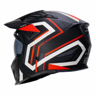 HORNMultiX motorcycle helmet – removable chin guard, visor, ECE 22.06