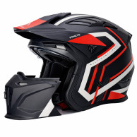 HORN-Motorradhelm MultiX – abnehmbares Kinnteil, Visier, ECE 22.06