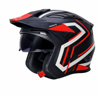 HORNMultiX motorcycle helmet – removable chin guard, visor, ECE 22.06