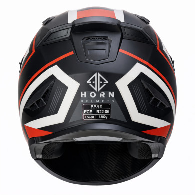 Kask motocyklowy HORN MultiX – wypinana szczęka, blenda, ECE 22.06