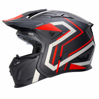 HORN-Motorradhelm MultiX – abnehmbares Kinnteil, Visier, ECE 22.06