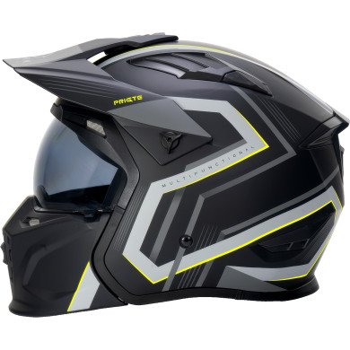 HORNMultiX motorcycle helmet – removable chin guard, visor, ECE 22.06