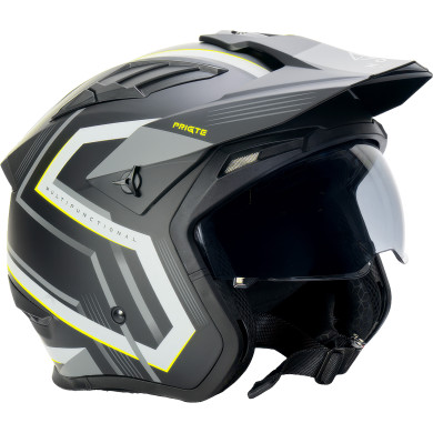 HORNMultiX motorcycle helmet – removable chin guard, visor, ECE 22.06