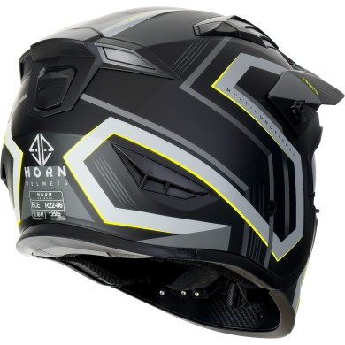 HORN-Motorradhelm MultiX – abnehmbares Kinnteil, Visier, ECE 22.06