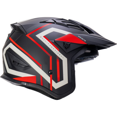 HORNMultiX motorcycle helmet – removable chin guard, visor, ECE 22.06