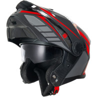 Horn Multi-Tour ECE 22.06 motorbike jaw helmet with visor, visor and under intercom