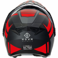 Horn Multi-Tour ECE 22.06 motorbike jaw helmet with visor, visor and under intercom