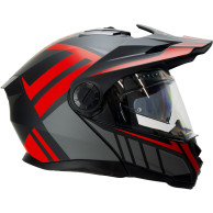 Horn Multi-Tour ECE 22.06 Motorradkieferhelm mit Visier, Visier und Untersprechanlage