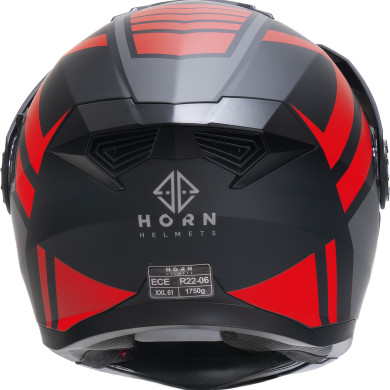 Horn Multi-Tour ECE 22.06 motoros bukósisak napellenzővel, napellenzővel és belső kaputelefonnal