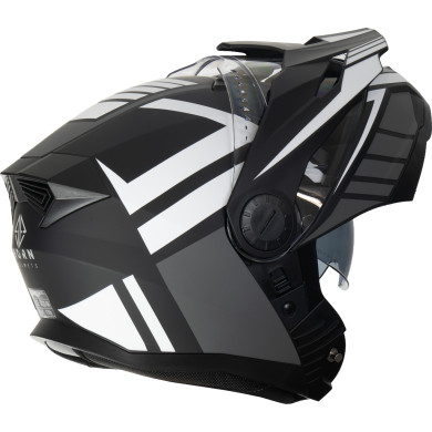 Horn Multi-Tour ECE 22.06 motorbike jaw helmet with visor, visor and under intercom