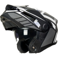Horn Multi-Tour ECE 22.06 motorbike jaw helmet with visor, visor and under intercom