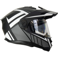 Horn Multi-Tour ECE 22.06 motorbike jaw helmet with visor, visor and under intercom