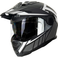 Horn Multi-Tour ECE 22.06 Motorradkieferhelm mit Visier, Visier und Untersprechanlage