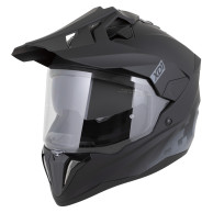 ZED XD1 Helmet Black Matt – Adventure ECE 22.06, Sun Visor, FogCity®
