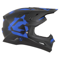 Cassida Cross Cup 2 Crew matte black - ECE 22.06 cross helmet with intercom.