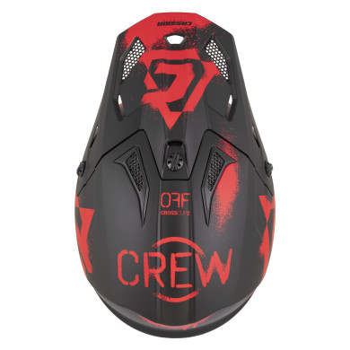 Cassida Cross Cup 2 Crew červený - přilba cross ECE 22.06 DD
