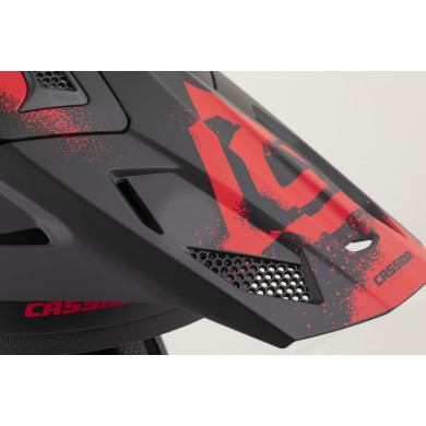 Cassida Cross Cup 2 Crew czerwony – kask cross ECE 22.06 DD