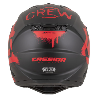 Cassida Cross Cup 2 Crew czerwony – kask cross ECE 22.06 DD