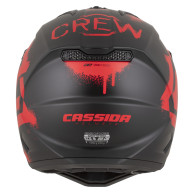 Cassida Cross Cup 2 Crew červený - přilba cross ECE 22.06 DD