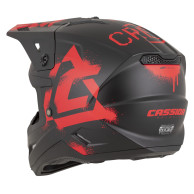 Cassida Cross Cup 2 Crew in Rot - Crosshelm ECE 22.06 DD
