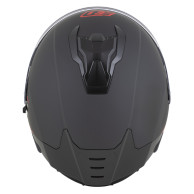 Kask integralny ZED K40 czarny mat – tył z systemem wentylacji
