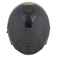 Kask motocyklowy integralny ZED K40 czarno-żółty fluo