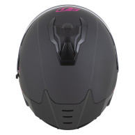 Kask motocyklowy integralny ZED K40 czarno-różowy