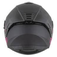Kask motocyklowy integralny ZED K40 czarno-różowy